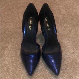 Blue heels most comfy heels ever made